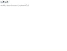 Tablet Screenshot of mysticaluniversityworld.ismywebsite.com